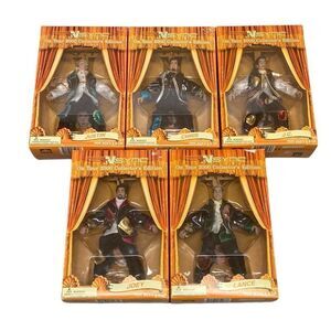 VTG NSYNC Full Set 5 Box Marionette On Tour 2000 Collectors Edition NEVER OPENED